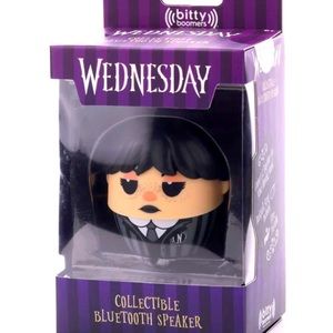 Bitty Boomers Bluetooth Speaker - Wednesday Addams